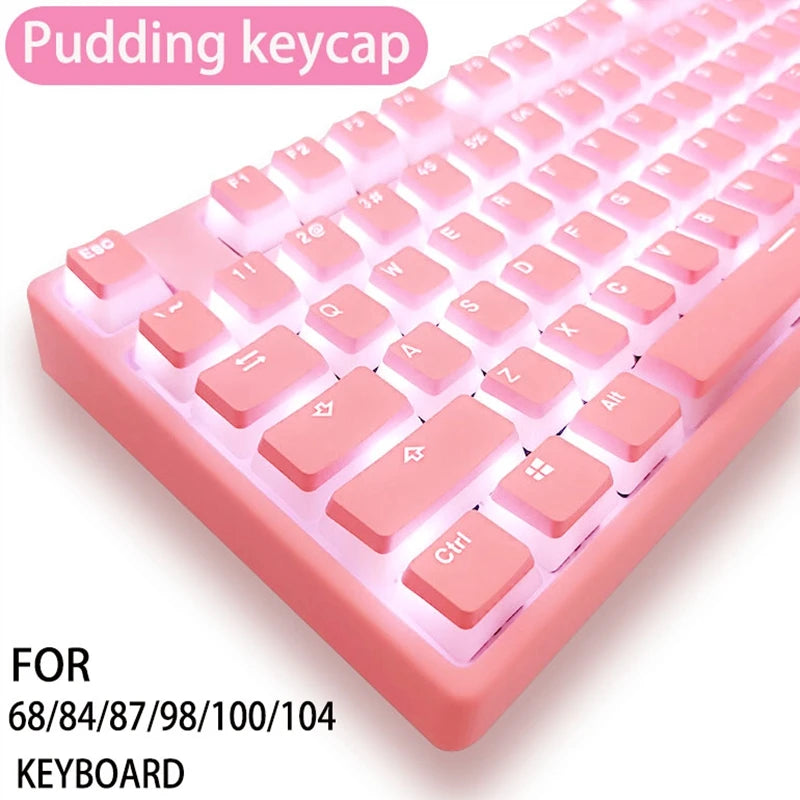 teclado mecânico, OEM PBT Key Cap, Retroiluminado para perfil MX, Keycaps para GMK87, GMK81, GMK67, K617, M87, 119 teclas