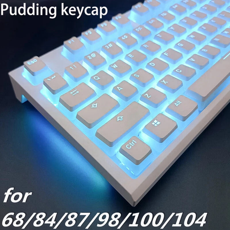 teclado mecânico, OEM PBT Key Cap, Retroiluminado para perfil MX, Keycaps para GMK87, GMK81, GMK67, K617, M87, 119 teclas