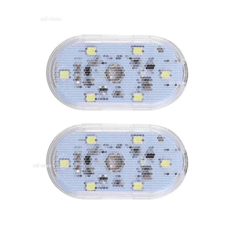 Car Roof LED Lights for BYD Dolphin Seagull Rear Reading Lights Rear Seat Trunk Lighting Interior Supplies Interior Accessories