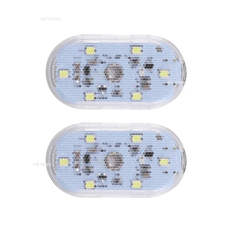 Car Roof LED Lights for BYD Dolphin Seagull Rear Reading Lights Rear Seat Trunk Lighting Interior Supplies Interior Accessories